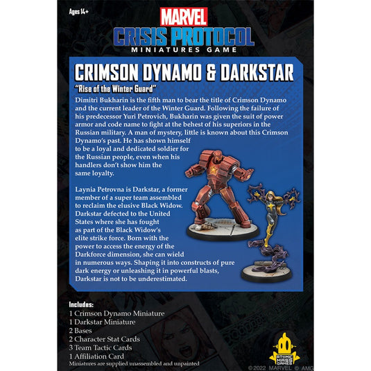 Asmodee Crisis Protocol: Crimson Dynamo And Dark St