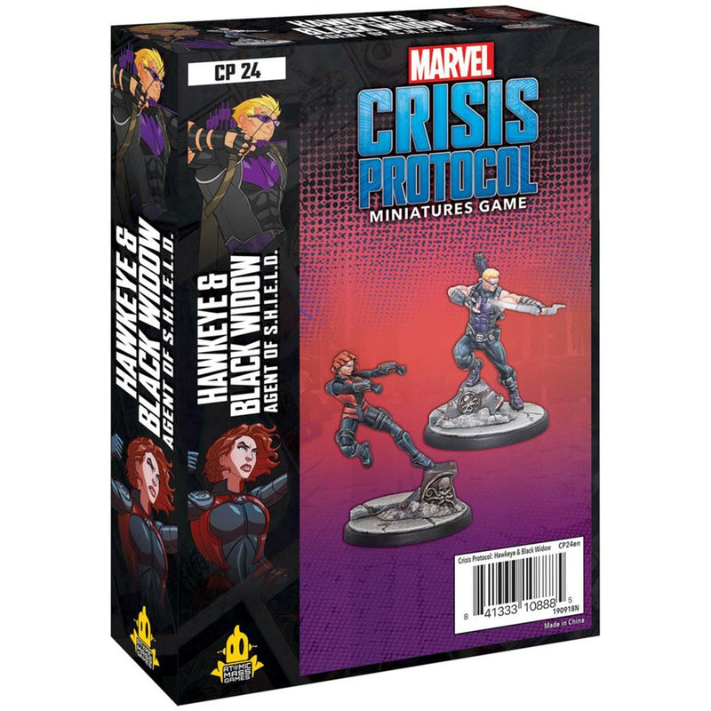 Load image into Gallery viewer, Asmodee Crisis Protocol: Hawkeye and Black Widow
