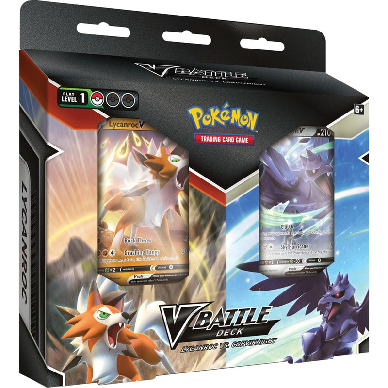 Load image into Gallery viewer, Asmodee TCG: V Battle Deck: Lycanroc Corviknight
