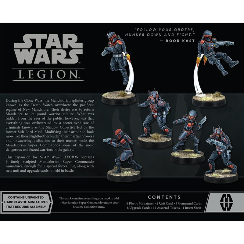 Load image into Gallery viewer, Asmodee Star Wars: Legion Mandalorian Super Commandos un
