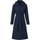 Basil trenchcoat mosse dames night blue m