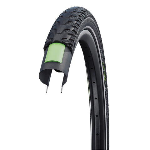 Buitenband Schwalbe 28-1.75 (47-622) Energizer Plus Tour Perf. zwart refelectie