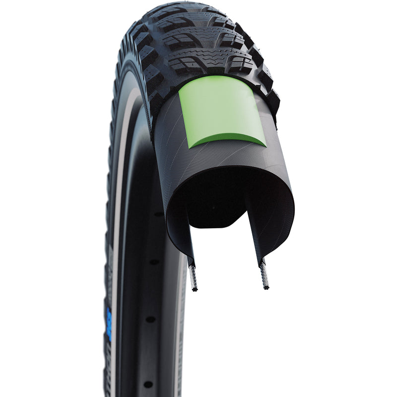 Chargez l'image dans la visionneuse de la galerie, Buitenband Schwalbe Marathon 365 Perf G-G 26 x 2.00 zwart
