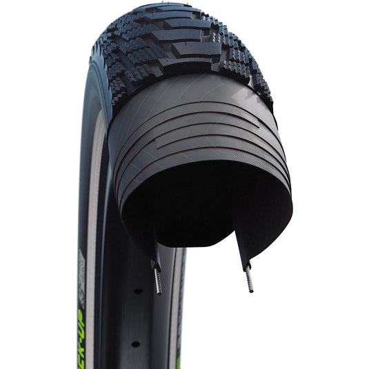 Schwalbe buitenband Pick-Up Perf SD Twinskin 27.5 x 2.60 zw refl