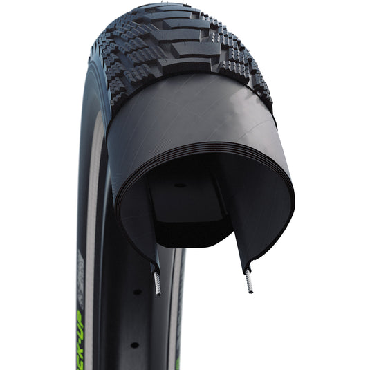 Schwalbe buitenband Pick-Up Perf SD Twinskin 27.5 x 2.60 zw refl