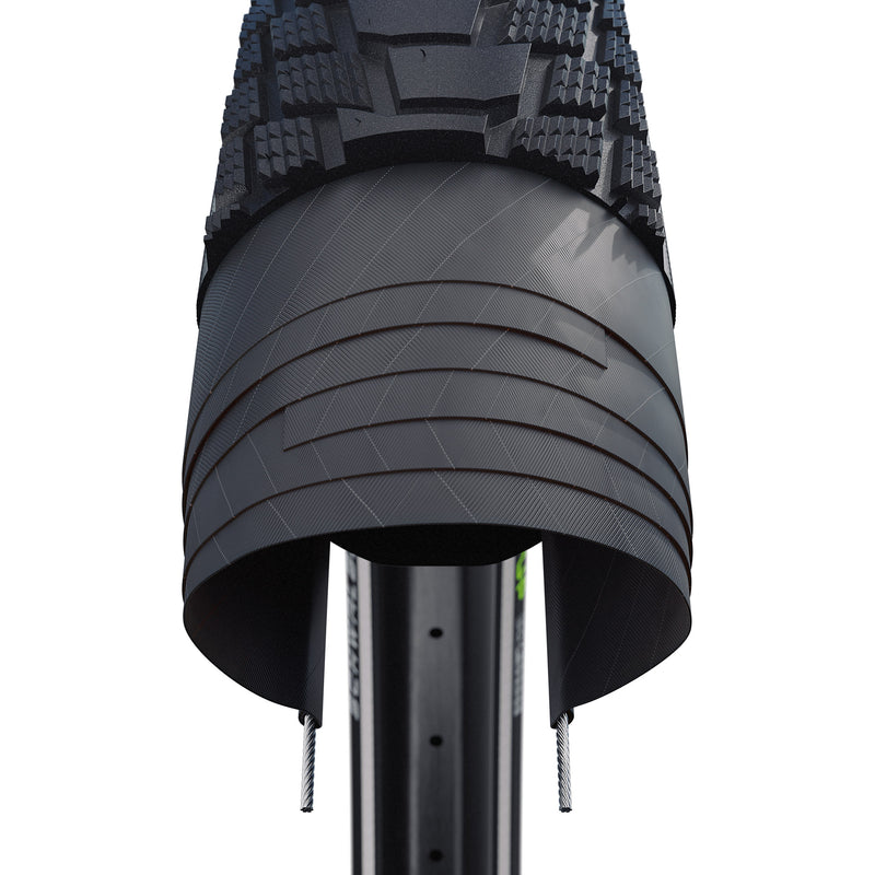 Load image into Gallery viewer, Schwalbe buitenband Pick-Up Perf SD Twinskin 27.5 x 2.60 zw refl
