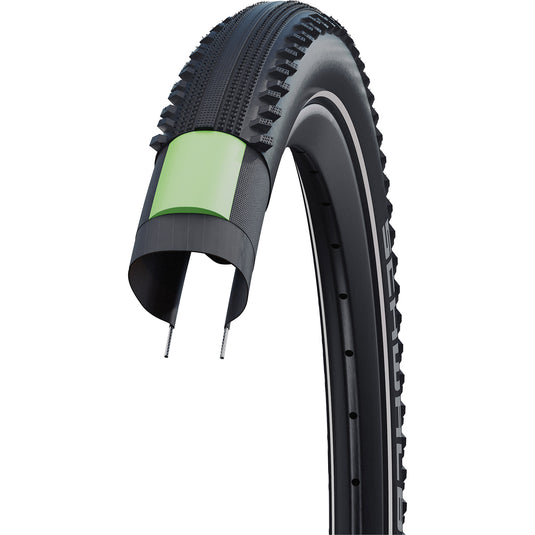 Schwalbe draadband motion hurricane 42-622 +r zwart