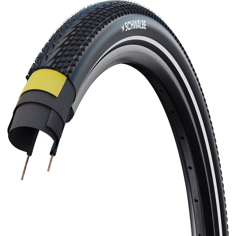 Afbeelding laden in galerijviewer, Schwalbe vouwband marathon almotion pro 55-622 tlr +r zwart
