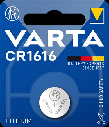 Varta accu coin cell cr1616 lithium 3v 1 blister