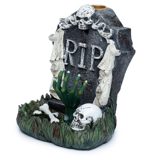 Rip zombie hand grafsteen backflow wierookhouder