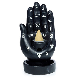 Mantra hand backflow wierookhouder
