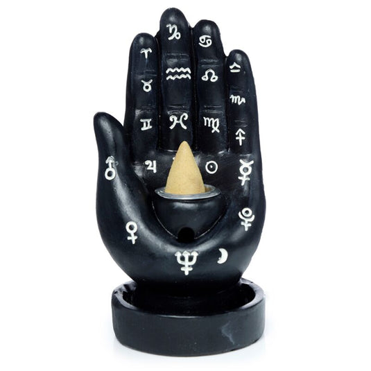 Mantra hand backflow wierookhouder