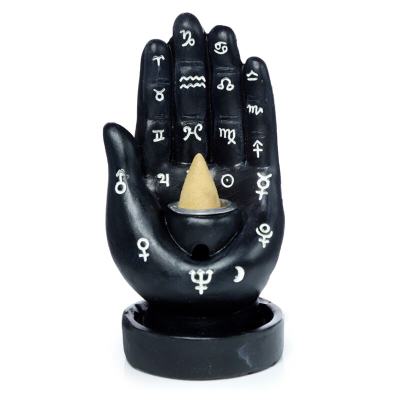 Load image into Gallery viewer, Mantra hand backflow wierookhouder
