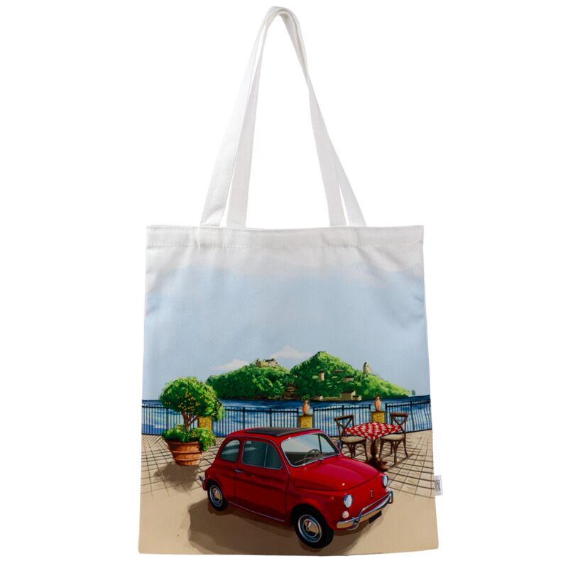 Load image into Gallery viewer, Fiat 500 riviera schouder boodschappentas
