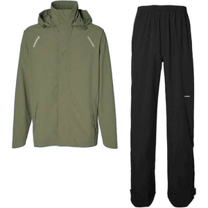 Basil regenpak hoga unisex olive green l