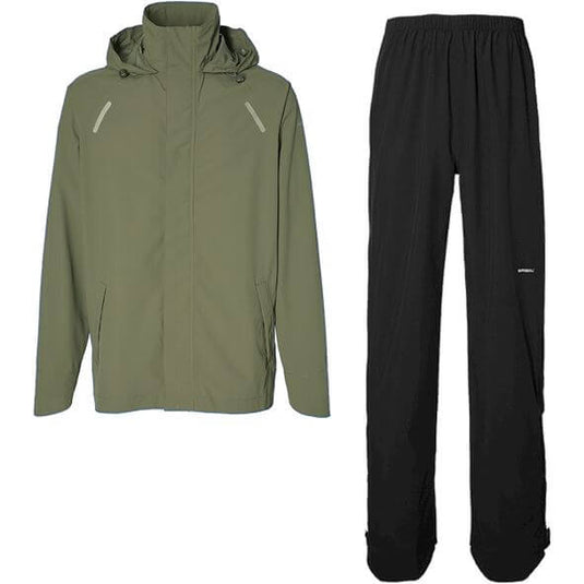 Basil regenpak hoga unisex olive green l