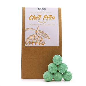 Korte houdbaarheid- mango bad fizz chill pill giftbox