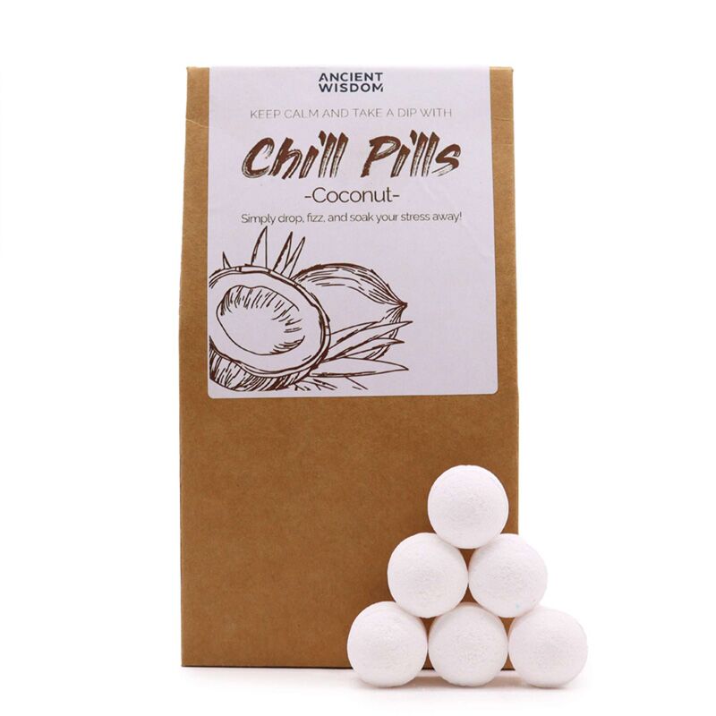 Load image into Gallery viewer, Kokosnoot badbruisballen fizz chill pill gift box
