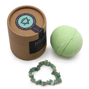 Korte houdbaarheid groene aventurijn armband citroen limoen bruisbal