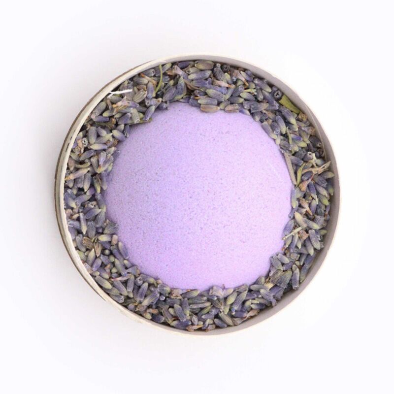 Load image into Gallery viewer, Clary sage (scharlei) jeneverbes himalaya-zout botanicals bruisballen gift set
