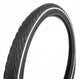 Deli buitenband 20x1.75 47-406 zwart weg witte lijn