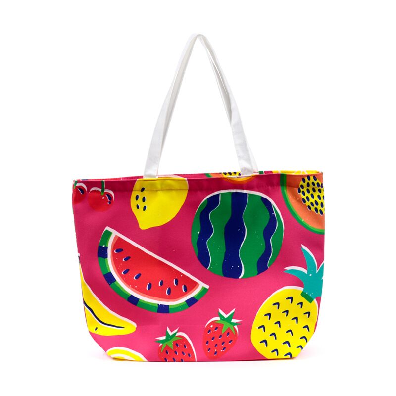 Load image into Gallery viewer, Zomerfruit strandtas
