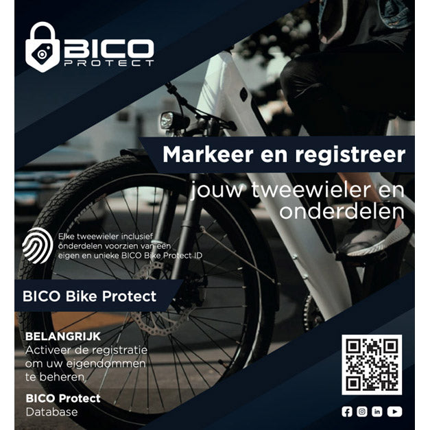 Cargue la imagen en el visor de la galería, Cema bico protect anti-diefstal fietsbeveiliging bike protect

