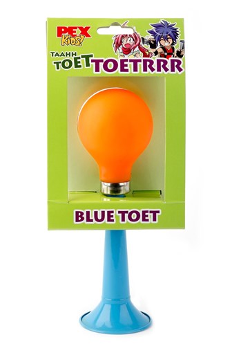 Buzaglo pexkids blue toet recht staal oranje bol