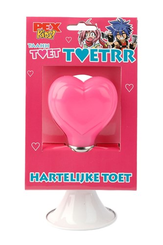 Load image into Gallery viewer, Hoorn Djeno en mila roze hart
