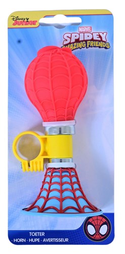 Volare spidey and his amazing friends fietstoeter - jongens - rood blauw geel