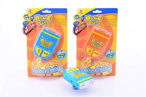 Bike fun led lamp met sirene