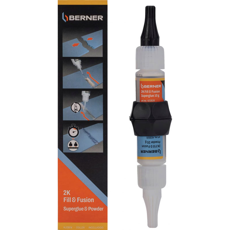 Load image into Gallery viewer, Cema berner 2-componentenlijm superglue 2k fill fusion 10g
