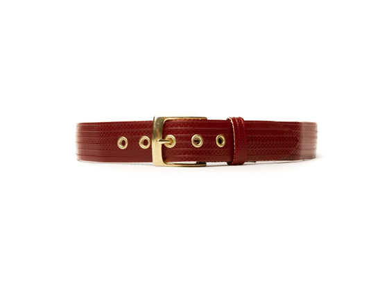 Bendl riem - brandweerslang - rood goud - 4x85 cm