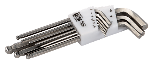 Bahco inbussleutelset metrisch 1.5-10 rvs
