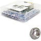 Bofix doos a 100 rvs moeren m4