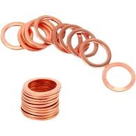 Bofix carterring koper m6x10x1 (50st)
