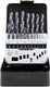 Hss boren-set 19-delig in pvc box