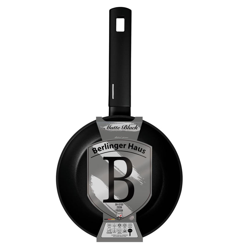 Load image into Gallery viewer, Berlingerhaus koekenpan mat zwart 20cm
