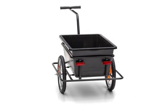 Roland Big Boy Fietskar - Kunststof Staal - 90L - Zwart