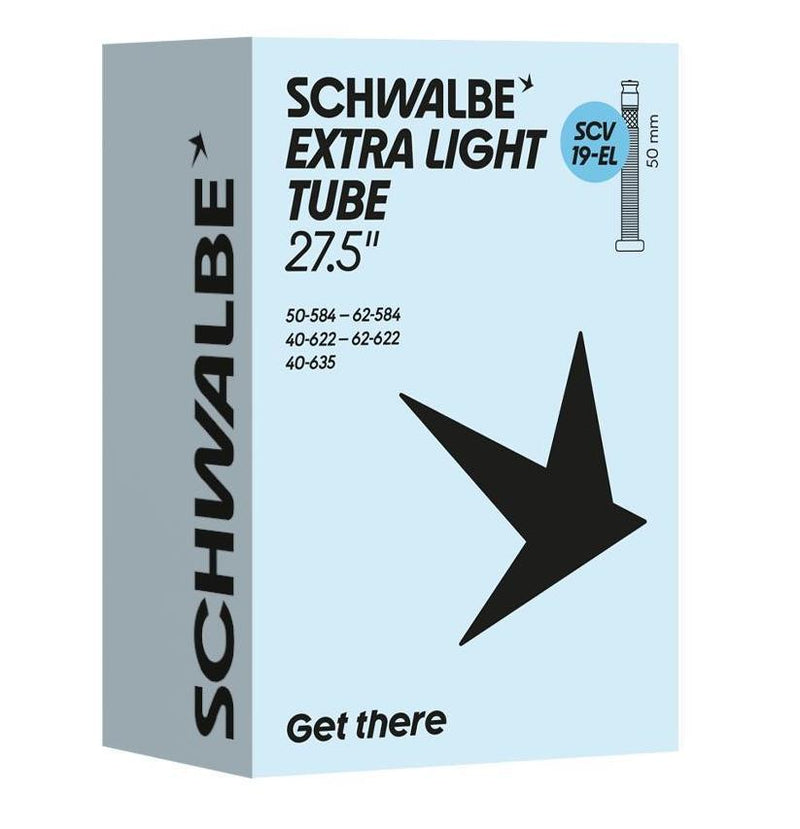 Load image into Gallery viewer, Schwalbe binnenband scv19-el 40 62-584 635 50mm zwart
