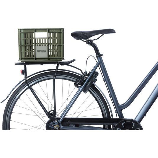 Basil fietskrat S - klein - 17.5 liter - groen
