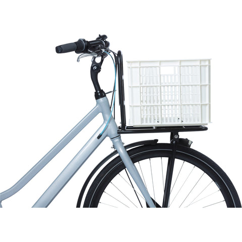 Basil fietskrat L gerecycled kunststof 40l wit