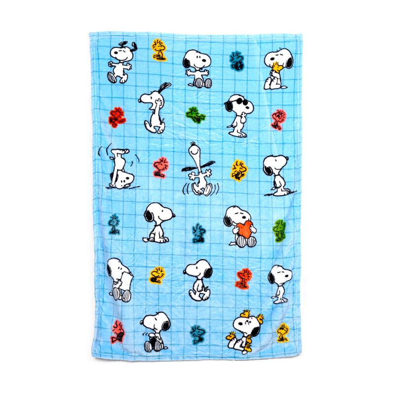 Load image into Gallery viewer, Union blankeazzz peanuts snoopy woodstock 2-in-1 knuffel reisdeken
