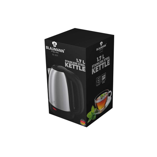 Blaumann black silver waterkoker