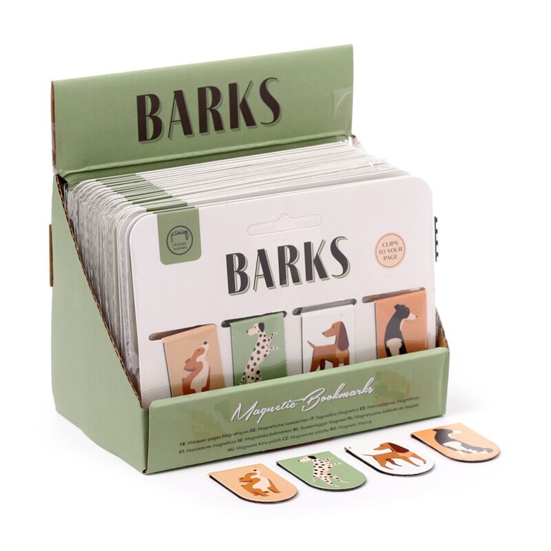 Load image into Gallery viewer, Barks hond magnetische boekenlegger set

