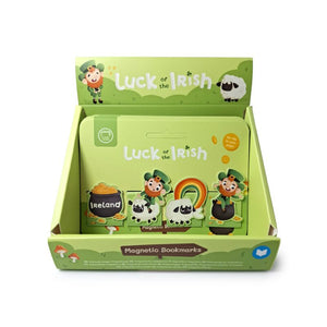 Luck of the irish ierland magnetische boekenlegger set