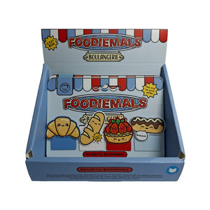 Foodiemals boulangerie magnetische boekenlegger set