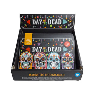 Dia de los muertos magnetische boekenlegger set