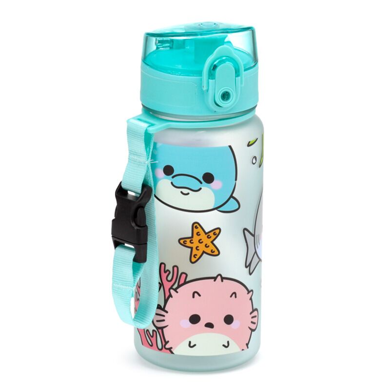 Load image into Gallery viewer, Adoramals zeeleven pop top 350ml ecozen kinder drinkfles
