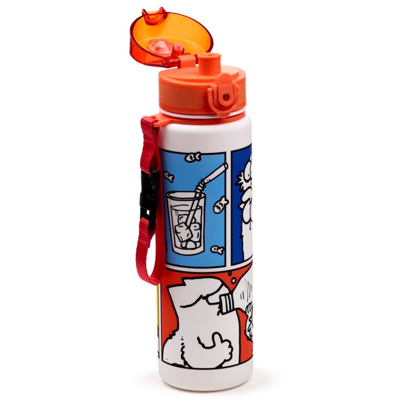 Load image into Gallery viewer, Simon's cat 2024 pop top 600ml ecozen drinkfles
